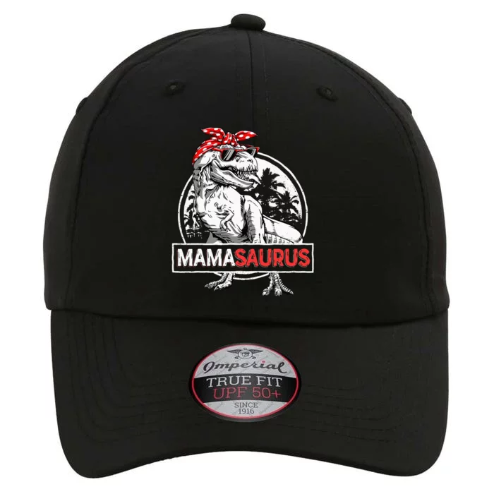 Mamasaurus T Rex Dinosaur Funny Mama Saurus Mothers Family The Original Performance Cap