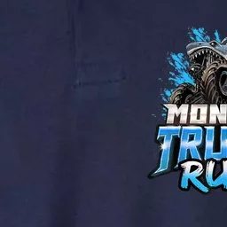 Monster Truck Rule Softstyle Adult Sport Polo