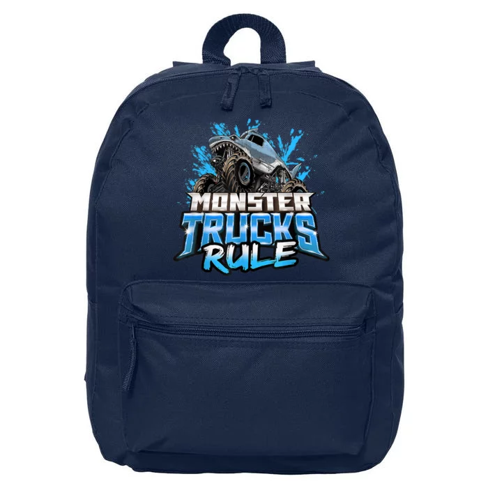 Monster Truck Rule 16 in Basic Backpack