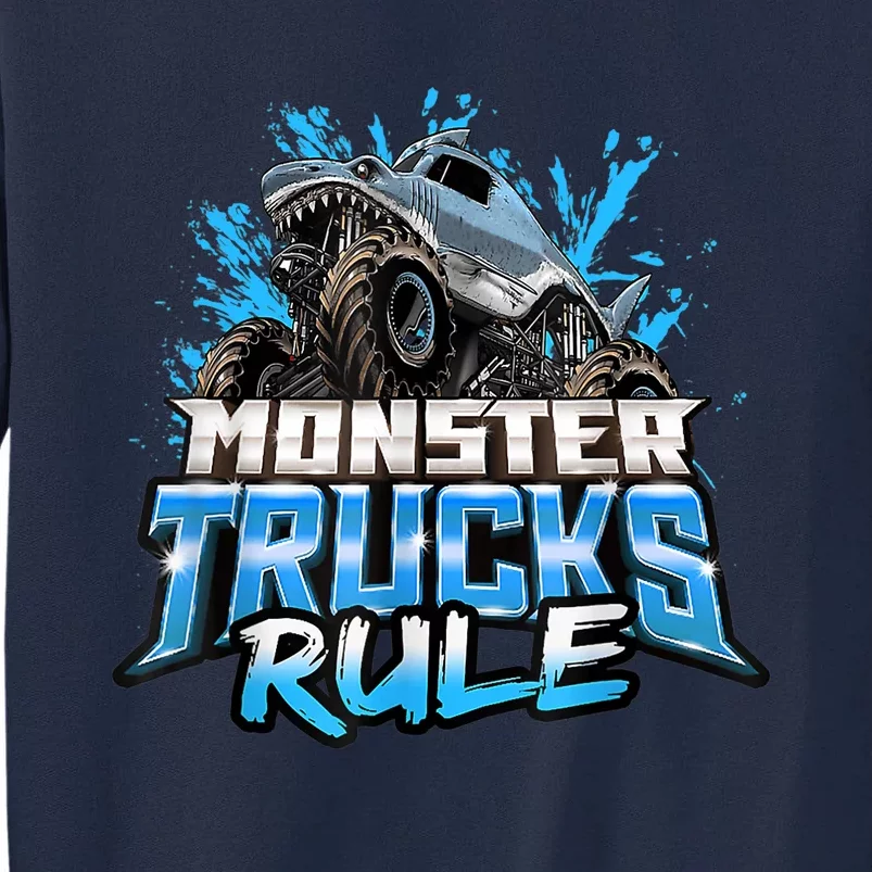 Monster Truck Rule Tall Sweatshirt