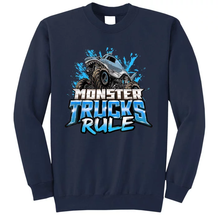 Monster Truck Rule Tall Sweatshirt