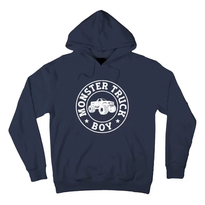 Monster Truck Retro Vintage Atv Boy Tall Hoodie