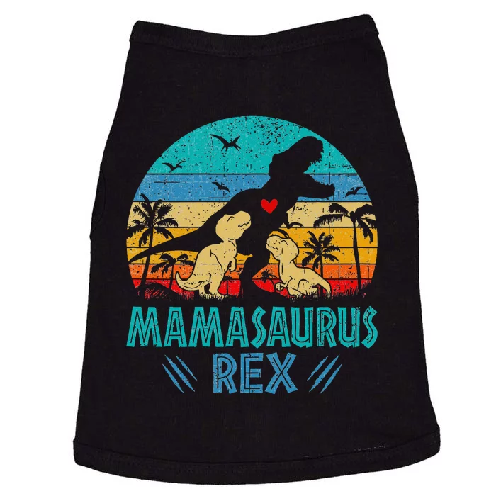 Mamasaurus T Rex Dinosaur Mama Saurus Doggie Tank