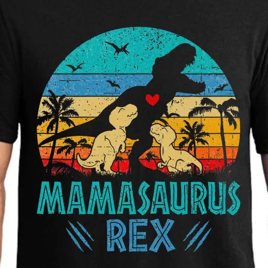 Mamasaurus T Rex Dinosaur Mama Saurus Pajama Set