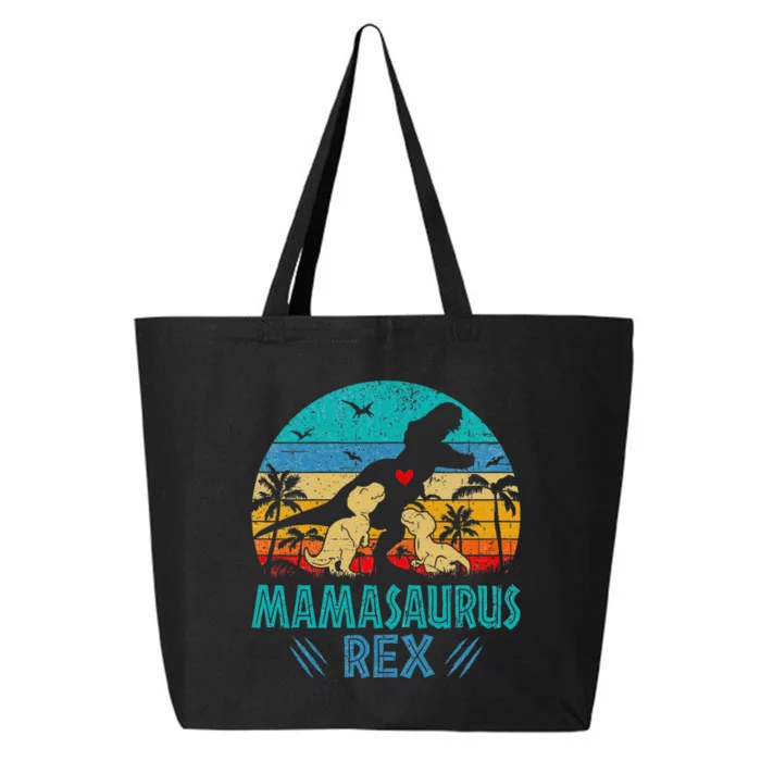 Mamasaurus T Rex Dinosaur Mama Saurus 25L Jumbo Tote