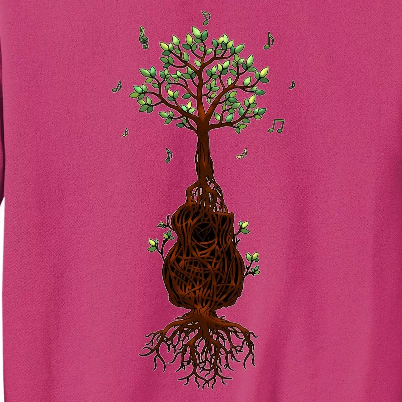 Musical Tree Root Guitar Sweatshirt