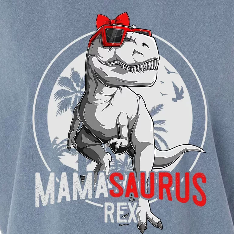 Mamasaurus T Rex Dinosaur Funny Mama Saurus MotherS Day Garment-Dyed Women's Muscle Tee