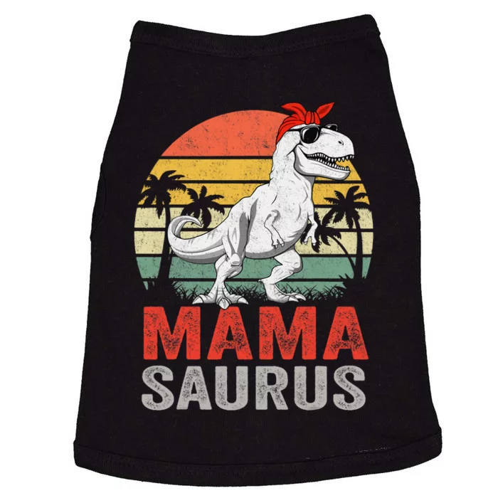 Mamasaurus T Rex Dinosaur Mama Saurus Family Matching Doggie Tank