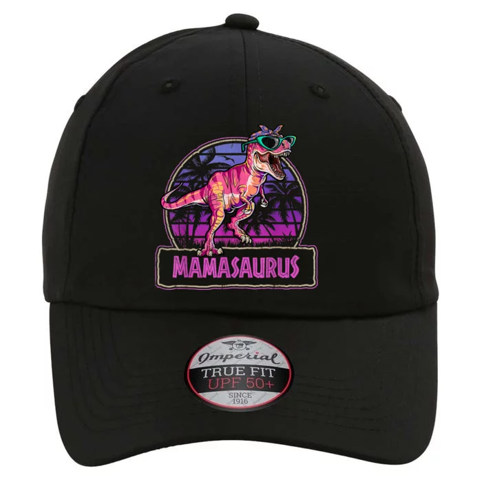 Mamasaurus T Rex Mama Saurus Women Dinosaur Family Matching The Original Performance Cap