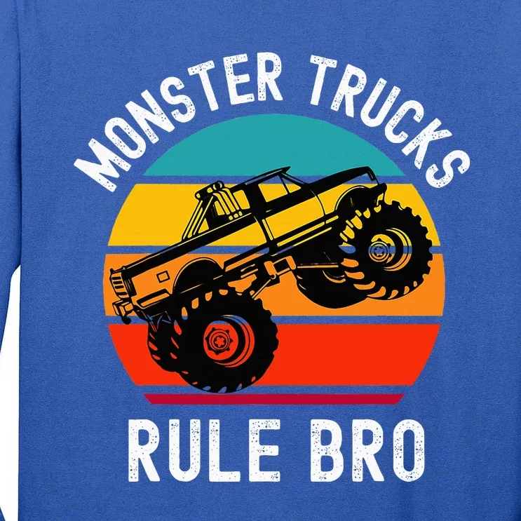 Monster Trucks Rock Tall Long Sleeve T-Shirt