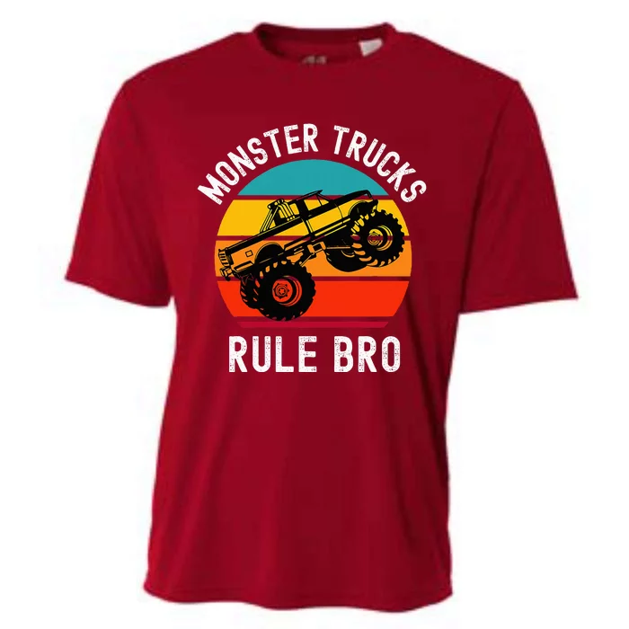 Monster Trucks Rock Cooling Performance Crew T-Shirt