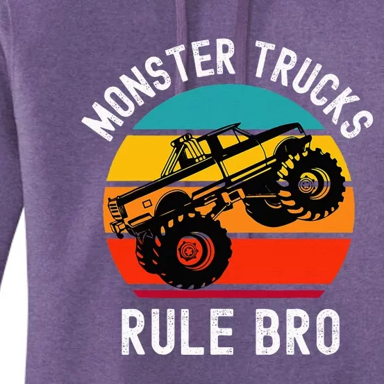 Monster Trucks Rock Women's Pullover Hoodie