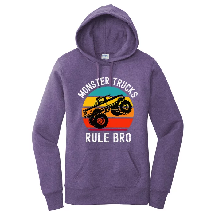 Monster Trucks Rock Women's Pullover Hoodie