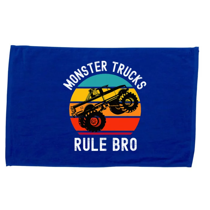 Monster Trucks Rock Microfiber Hand Towel