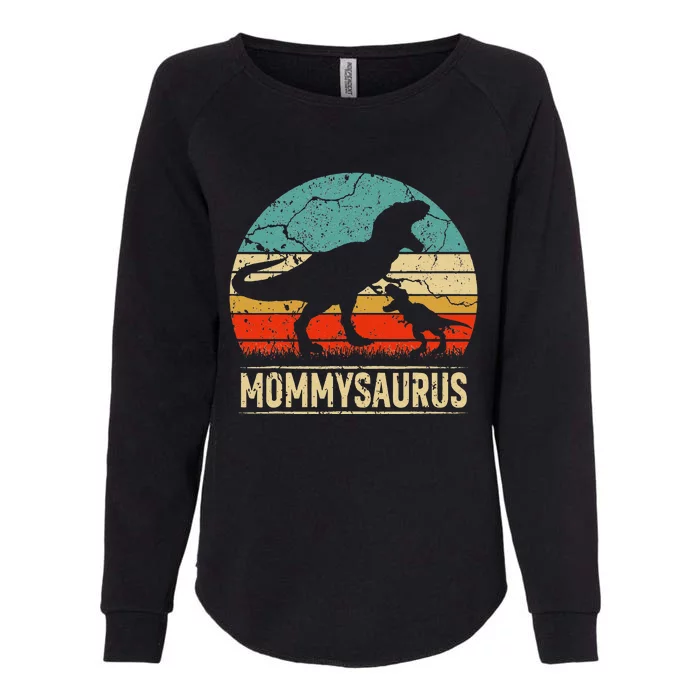 Mommysaurus T Rex Dinosaur Mommy Saurus Family Matching Womens California Wash Sweatshirt