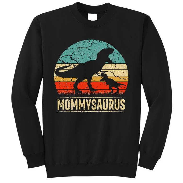 Mommysaurus T Rex Dinosaur Mommy Saurus Family Matching Tall Sweatshirt