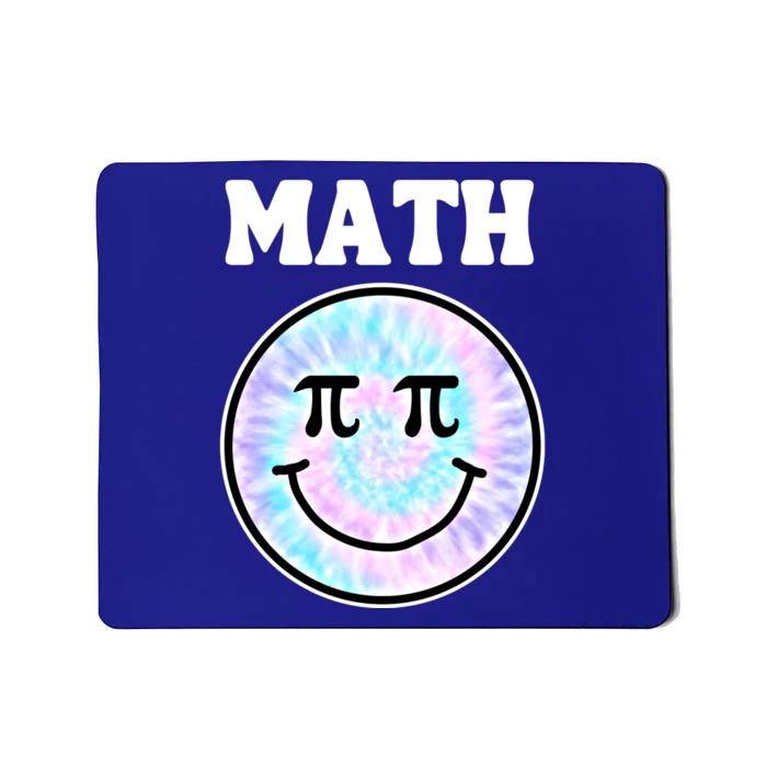 Math Teacher Retro Smile Face Gift Mousepad