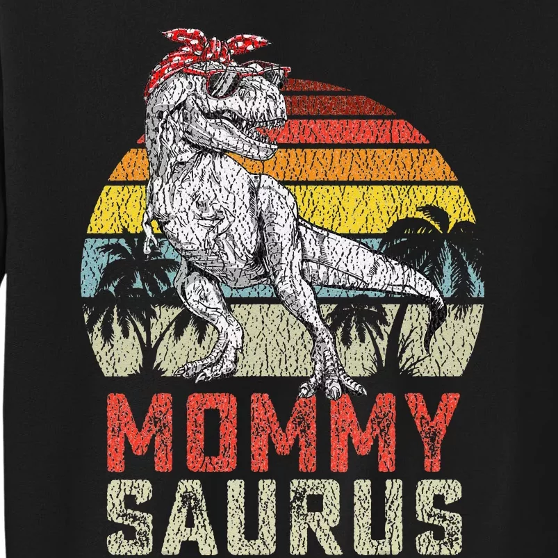 Mommysaurus T Rex Dinosaur Mommy Saurus Family Matching Tall Sweatshirt