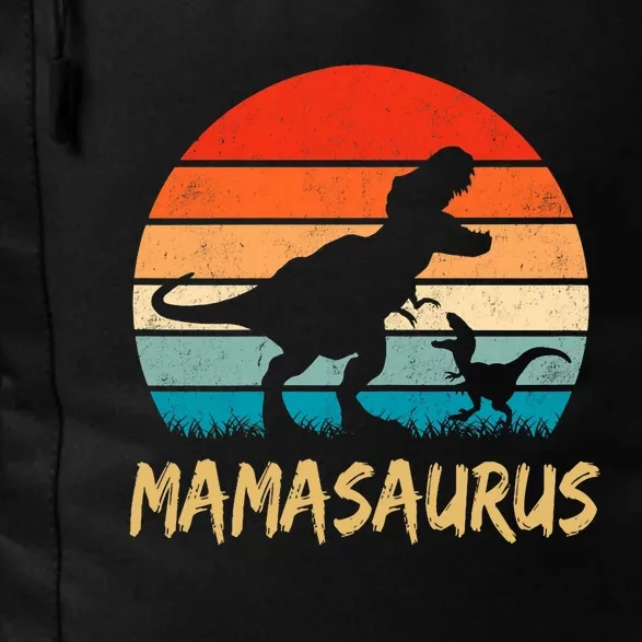 Mamasaurus T Rex Dinosaur Mama Saurus Family Matching Daily Commute Backpack