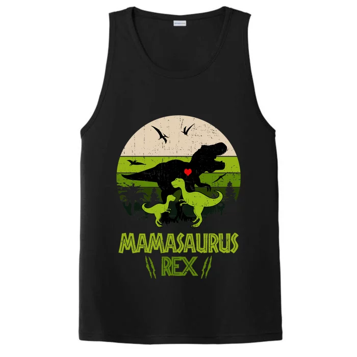 Mamasaurus T Rex Dinosaur Performance Tank