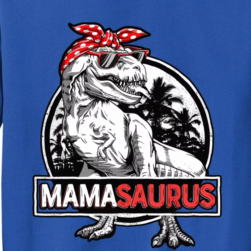 Mamasaurus T Rex Dinosaur Funny Mama Saurus Family Matching Great Gift Sweatshirt