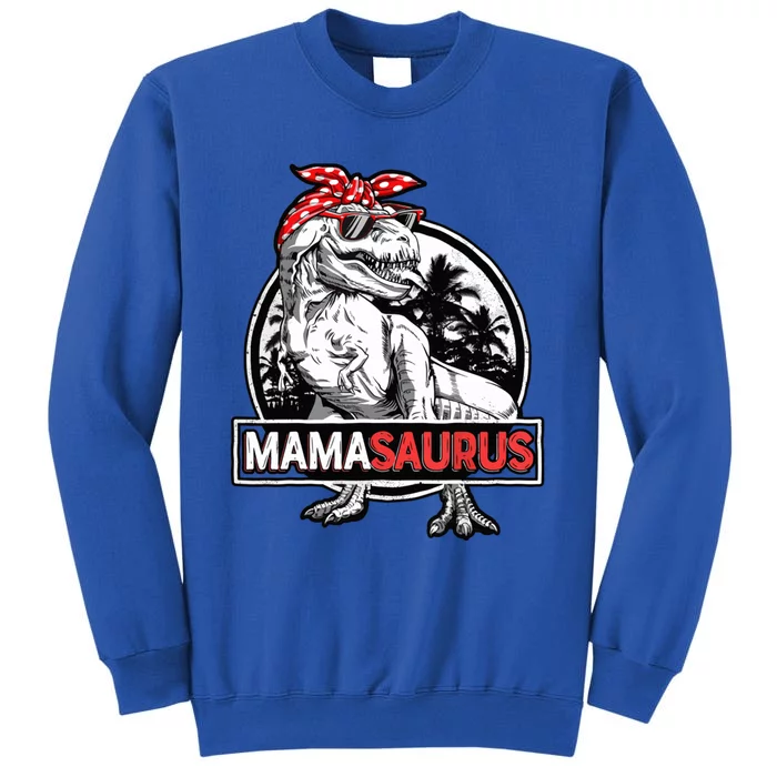 Mamasaurus T Rex Dinosaur Funny Mama Saurus Family Matching Great Gift Sweatshirt