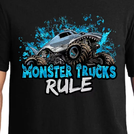 Monster Trucks Rule Pajama Set