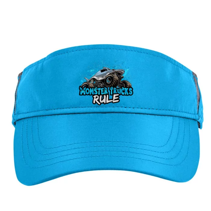 Monster Trucks Rule Adult Drive Performance Visor