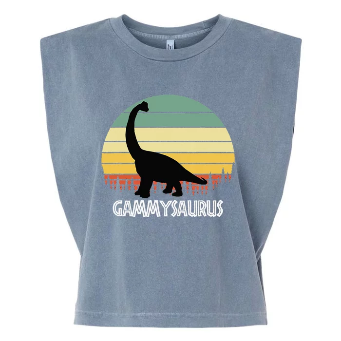 Mamasaurus T Rex Dinosaur Mama Saurus Family Matching Garment-Dyed Women's Muscle Tee