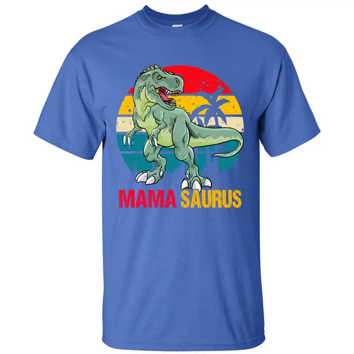 Mamasaurus T Rex Dinosaur Family Matching Mama Saurus Gift Tall T-Shirt