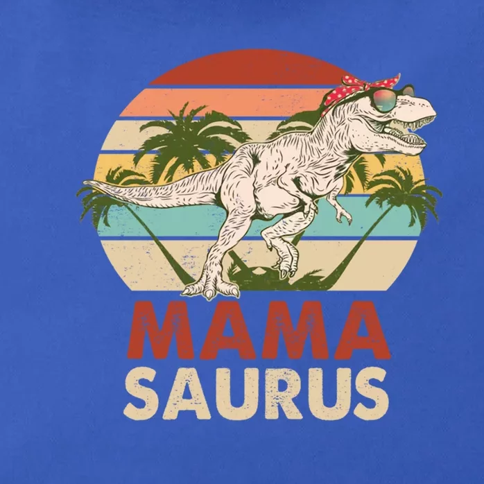 Mamasaurus T Rex Dinosaur Family Matching Mothers Day Mom Gift Zip Tote Bag