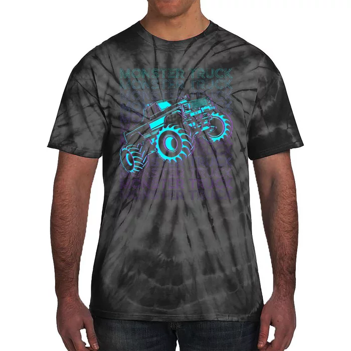 M.O.N.S.T.E.R Truck Retro Tie-Dye T-Shirt