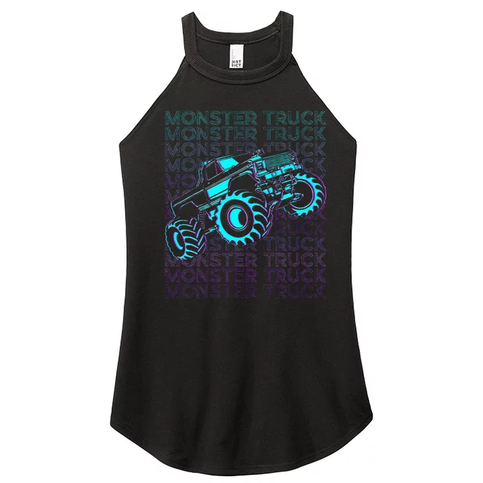 M.O.N.S.T.E.R Truck Retro Women’s Perfect Tri Rocker Tank