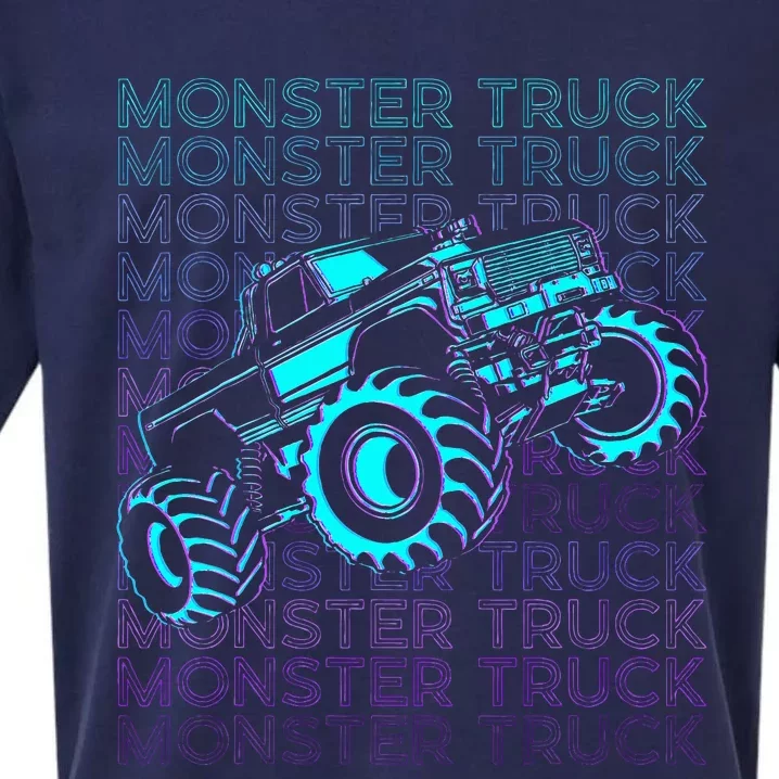 M.O.N.S.T.E.R Truck Retro Sueded Cloud Jersey T-Shirt