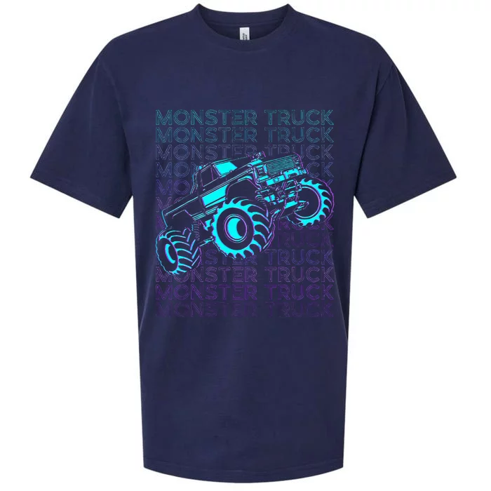 M.O.N.S.T.E.R Truck Retro Sueded Cloud Jersey T-Shirt