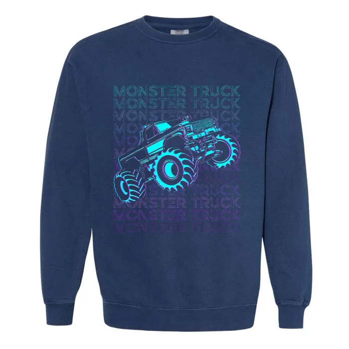 M.O.N.S.T.E.R Truck Retro Garment-Dyed Sweatshirt