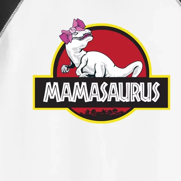 Mamasaurus T Rex Dinosaur Funny Mama Saurus Gift Toddler Fine Jersey T-Shirt