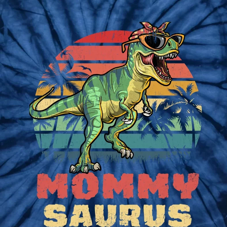 Mommysaurus T Rex Dinosaur Mamasaurus Wo Mommy Saurus Tie-Dye T-Shirt