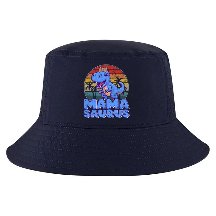 Mamasaurus T Rex Dinosaur Funny Mama Saurus MotherS Family Funny Gift Cool Comfort Performance Bucket Hat