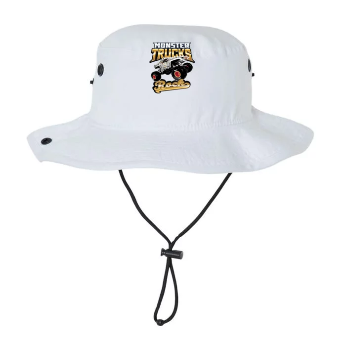 Monster Trucks Rock Funny Gift Legacy Cool Fit Booney Bucket Hat