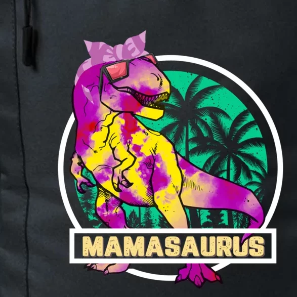 Mamasaurus T Rex Mama Saurus Dinosaur Funny Mother Great Gift Daily Commute Backpack