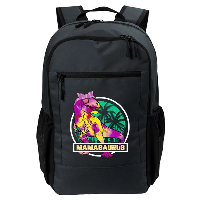 Mamasaurus T Rex Mama Saurus Dinosaur Funny Mother Great Gift Daily Commute Backpack