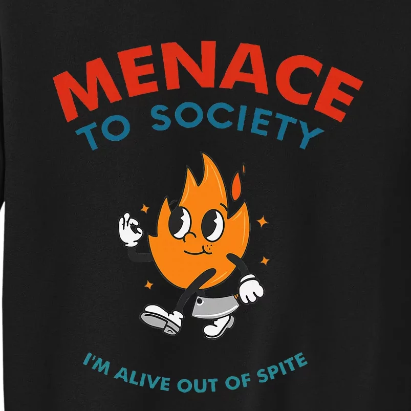 Menace To Society IM Alive Out Of Spite Apparel Sweatshirt