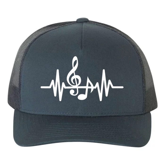 Music The Soul In My Heart Yupoong Adult 5-Panel Trucker Hat