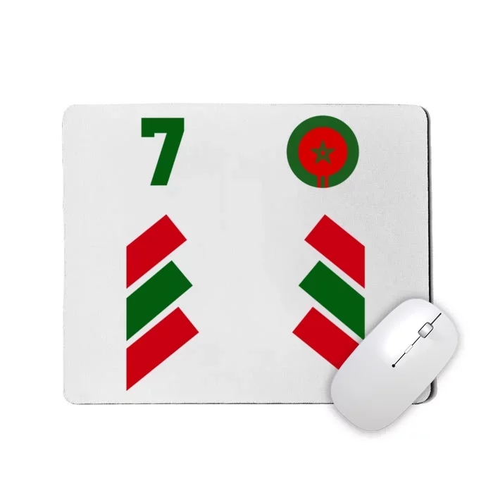 Morocco Team Sport Number 7 Mousepad