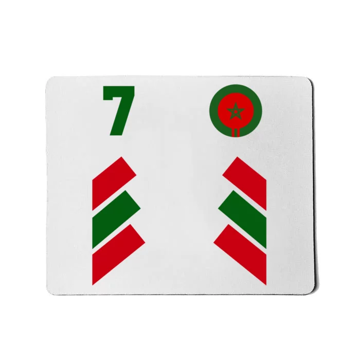 Morocco Team Sport Number 7 Mousepad