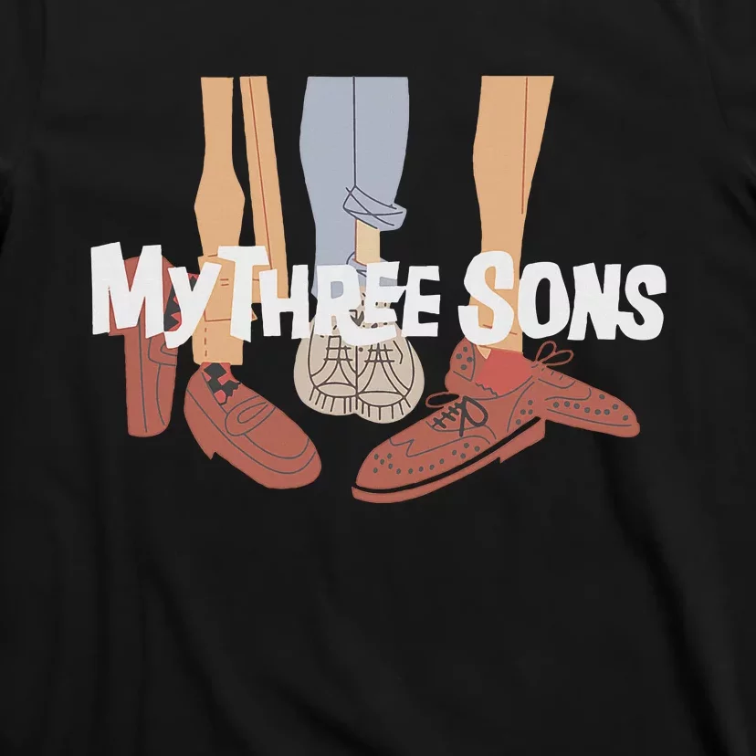 My Three Sons Shoes Retro Lover Gift T-Shirt