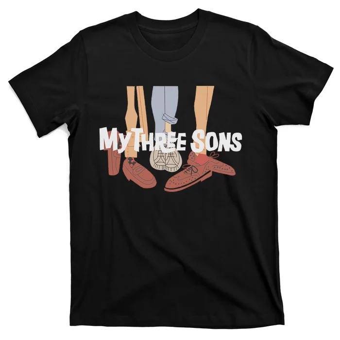 My Three Sons Shoes Retro Lover Gift T-Shirt