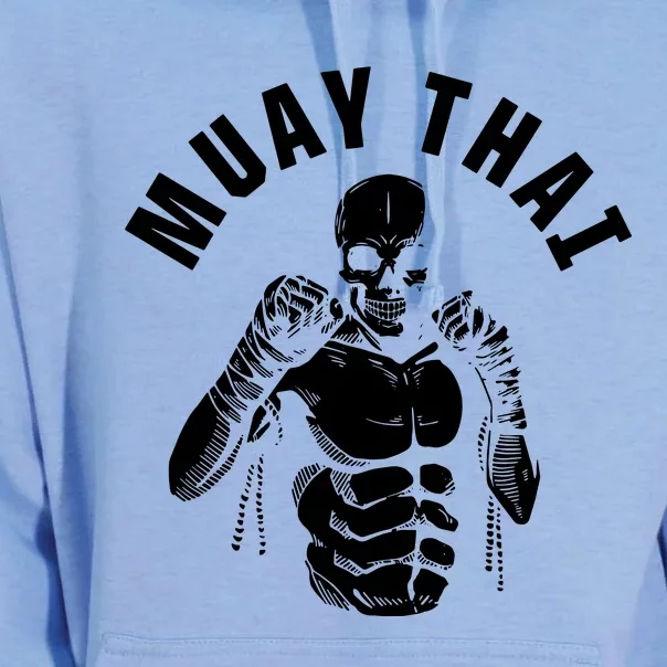 Muay Thai Skeleton Fighter Unisex Surf Hoodie