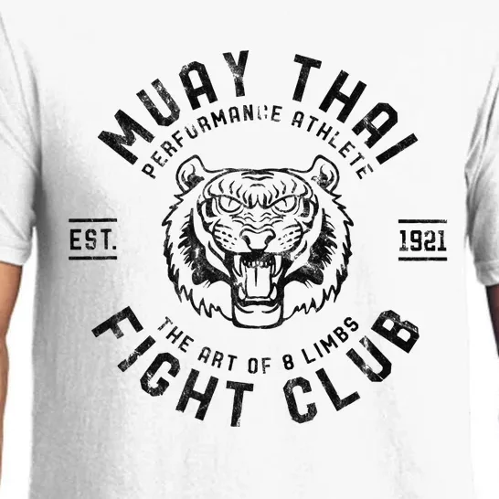 Muay Thai Street Fight Club MMA Tiger Kick Boxing Club Pajama Set